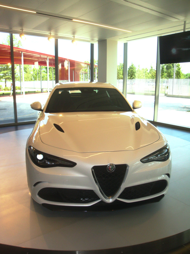 La nuova Giulia al Museo Alfa Romeo - Foto: Vittorio Piaggi