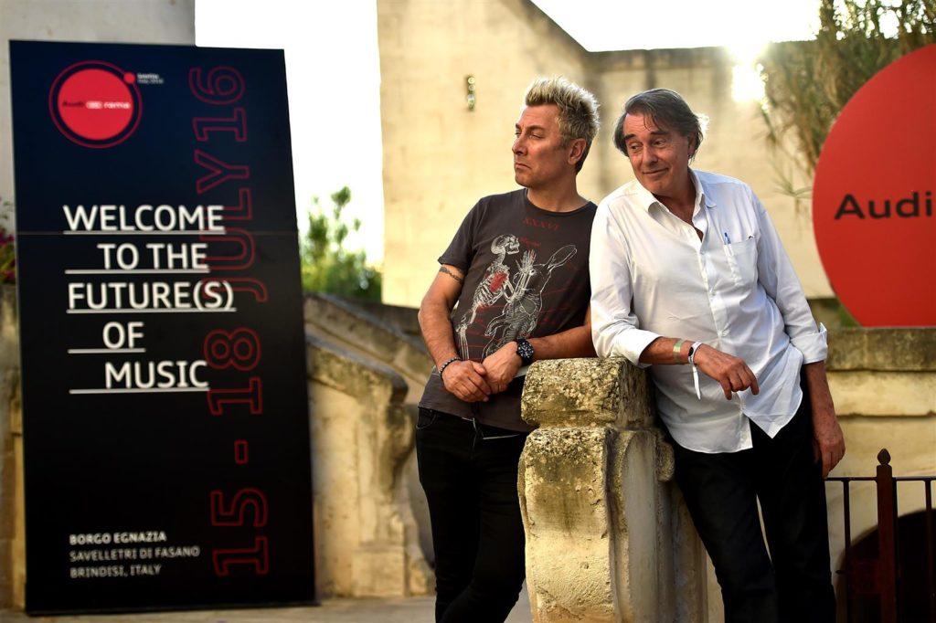 DJ Ringo e Carlo Massarini al Locus Festival con la Audi Q3