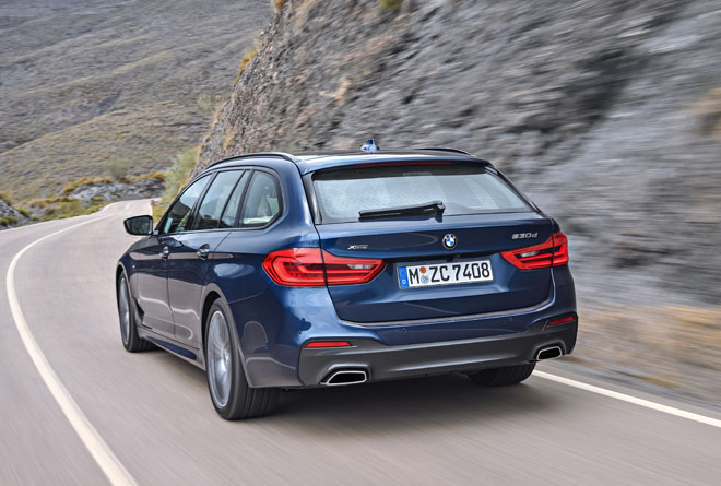 Arriva la nuova BMW Serie 5 Touring, station wagon premium