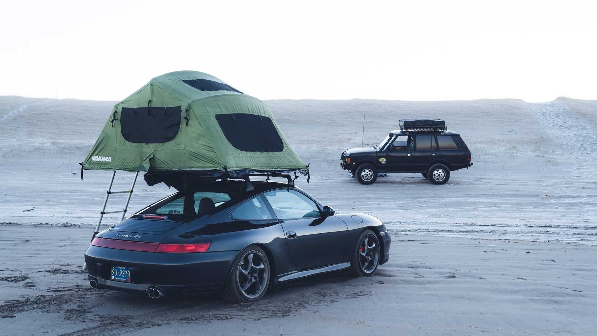 tenda in Porsche