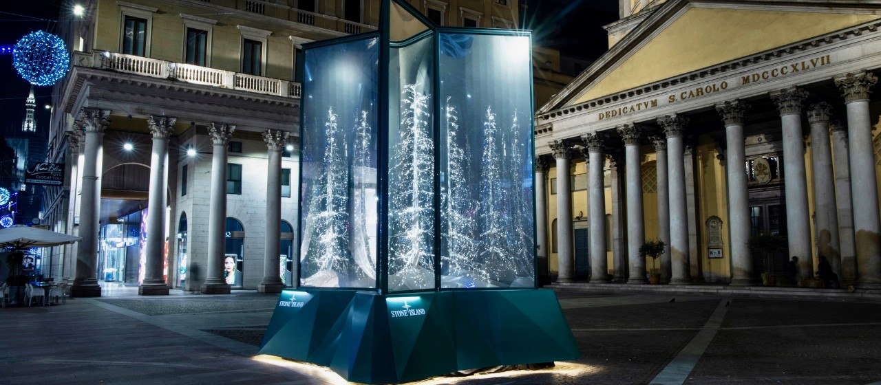 21 alberi di natale a Milano